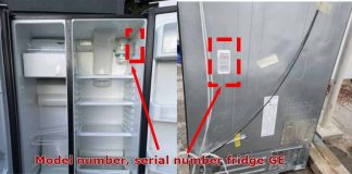 Vysvětlení dekódování čísla modelu chladničky GE 2016-2022