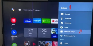 Jak vypnout/zapnout ukázkový režim na televizoru Sony