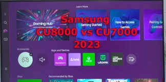 Samsung CU8000 vs CU7000, který televizor je lepší koupit