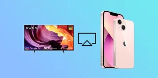 Jak zrcadlit iPhone na televizoru Sony