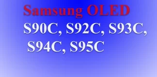 Rozdíly mezi displeji Samsung OLED S90C, S92C, S93C, S94C, S95C