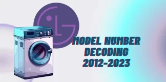 Dekódování čísla modelu pračky LG 2012-2023