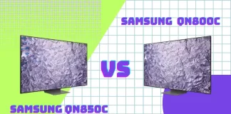 Televizor Samsung QN850C vs. QN800C: Jaký je mezi nimi rozdíl?