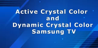 Technologie Active Crystal Color a Dynamic Crystal Color v televizorech Samsung – Co to je?