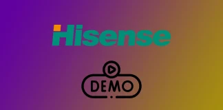 Jak dostat Hisense TV z demo režimu nebo režimu obchodu