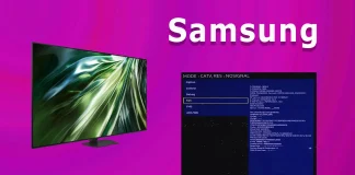 Obnovení továrního nastavení televizorů Samsung prostřednictvím servisní nabídky