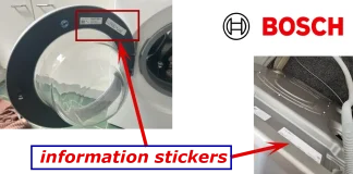 Bosch pračky a sušičky: Jak najít kód modelu a sériové číslo