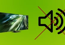 Samsung TV bez zvuku, jak to opravit