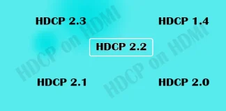 HDCP v HDMI, verze kompatibility HDCP