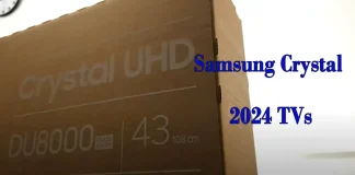 Televizory Samsung řady Crystal 2024, rozdíly a srovnání