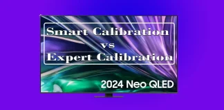 Televizory Samsung, Smart Calibration a Expert Calibration – vysvětlení