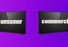 Televizory pro domácnosti a komerční televizory, rozdíly a funkce
