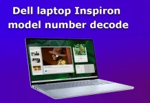 Vysvětlení dekódování modelových čísel notebooků Dell Inspiron (2010–2025)