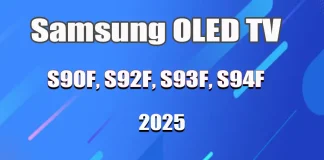 Rozdíly mezi modely Samsung OLED S90F, S92F, S93F a S94F