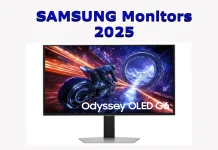 Monitory Samsung 2025, stručný přehled