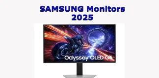 Monitory Samsung 2025, stručný přehled