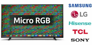 Televizory Micro RGB, RGB Evo a TCL Mini RGB