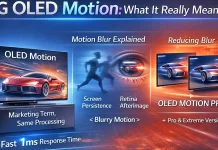 Co je OLED Motion u televizorů LG