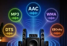 Zvukové kodeky AAC, MP3, WMA, DTS a Dolby jednoduše vysvětleny