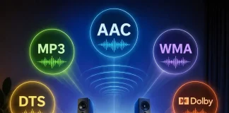 Zvukové kodeky AAC, MP3, WMA, DTS a Dolby jednoduše vysvětleny