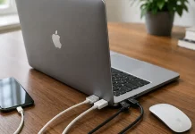 Popis portů notebooků Apple MacBook
