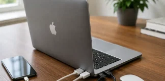 Popis portů notebooků Apple MacBook