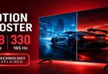 Technologie Motion Booster 288 a 330 v televizorech LG