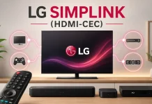 LG SIMPLINK (HDMI-CEC), jak funguje a jak jej aktivovat
