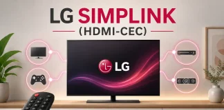 LG SIMPLINK (HDMI-CEC), jak funguje a jak jej aktivovat