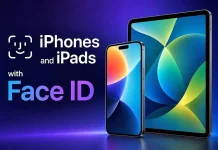 Seznam iPhonů a iPadů s Face ID