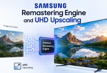 Samsung Remastering Engine a UHD Upscaling v televizorech Samsung