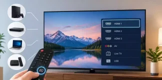 Jak změnit vstupní zdroj na chytré televizi LG