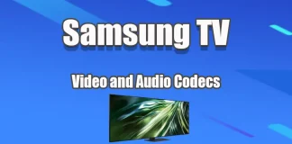 Podporované formáty videa a zvuku a kodeky v televizorech Samsung