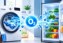 Co je Active Oxygen v pračkách a lednicích?