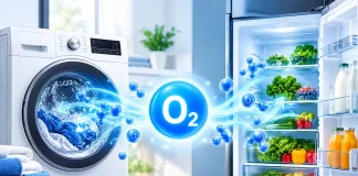 Co je Active Oxygen v pračkách a lednicích?