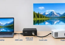 Coax na HDMI nebo HDMI na Coax, jak připojit