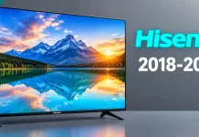 Řady televizorů Hisense podle roku, 2018–2026