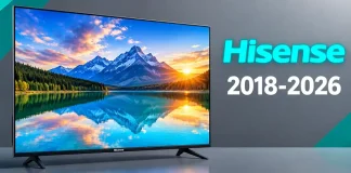 Řady televizorů Hisense podle roku, 2018–2026