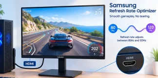 Co je Refresh Rate Optimizer u monitorů Samsung?