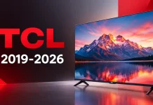 Řady televizorů TCL podle roku a přehled modelů 2019–2026